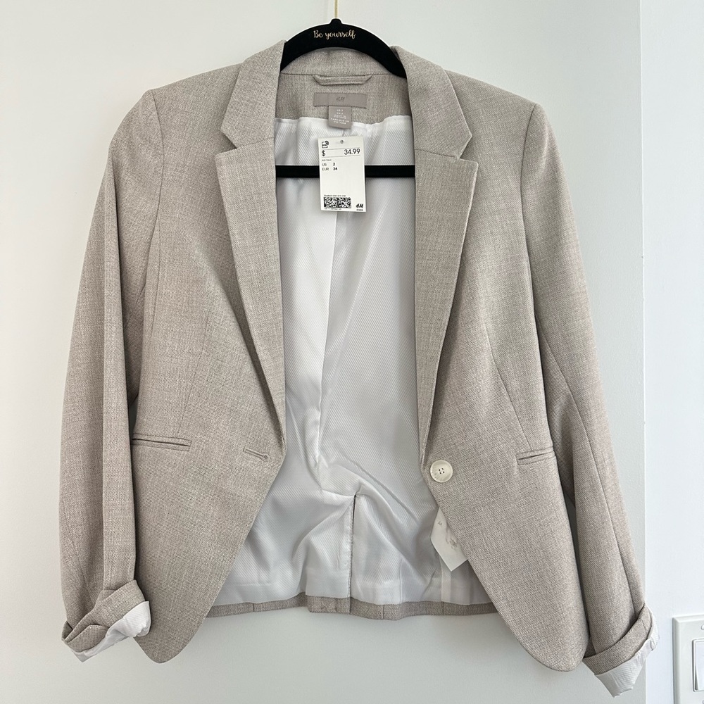H&M Beige Blazer